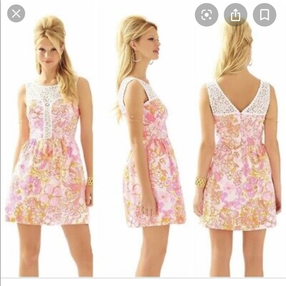 Lilly Pulitzer Happiness Is Raegan dress size 0